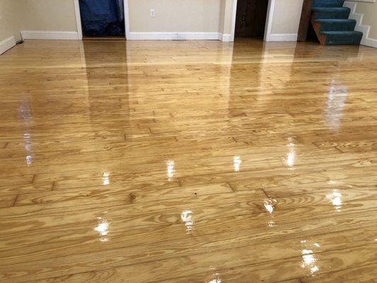 Floor repair and sanding