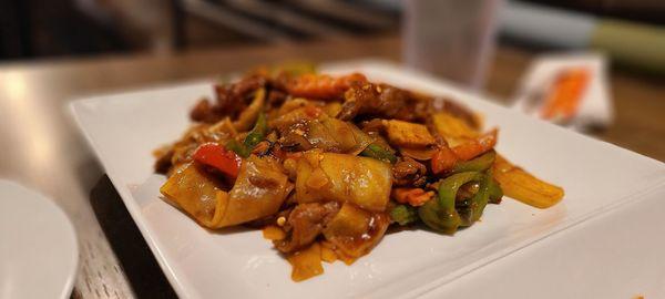 Drunken noodles