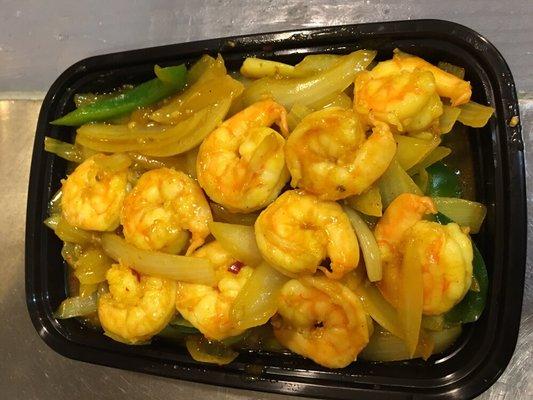 Curry Shrimp（：