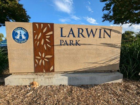 Larwin Park in the City of Buena Park