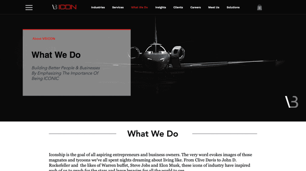 Our Client VBICON. 
 A Consulting Agency.
 https://www.vbicon.com