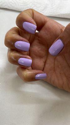 manicure regular nail polish