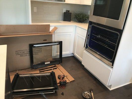 GE oven door glass replacement