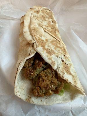 Falafel wraps