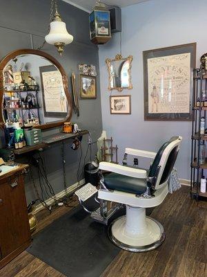 Barber station