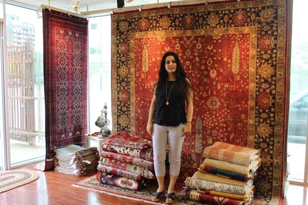 Sale, Cleaning, and Restoration of oriental Rugs & Hand-made Crafts