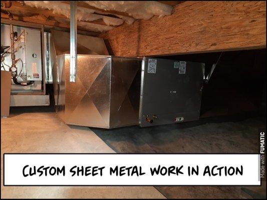 Custom Sheet Metal Work in Action