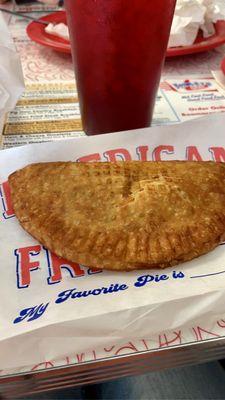 Cherry fried pie .. it was made to order .. mmmmm