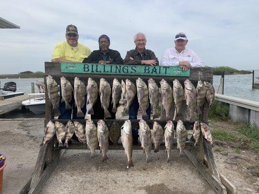 Spring is in full swing! Catching mixed bags and making memories.