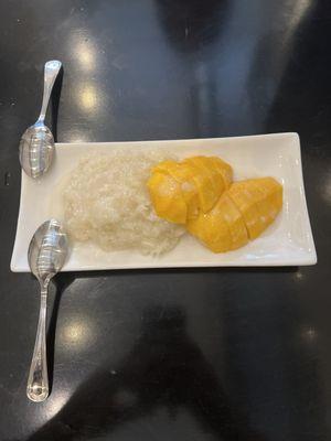 Mango rice desert.