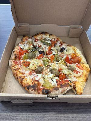 Mediterranean Veggie Pizza