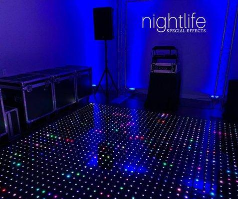 LED Dance Floor Rental