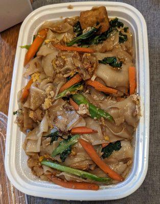 Pad See Ew with Tofu