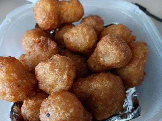 Deep fried mushrooms