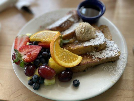 Praline French toast