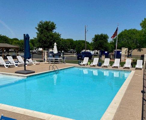 Beat the Texas heat in our pool!