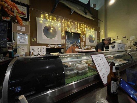 sushi counter!