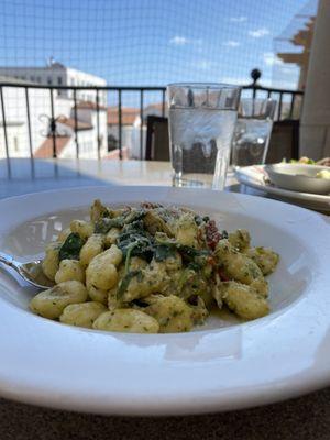 Chicken lemon pesto gnocchi