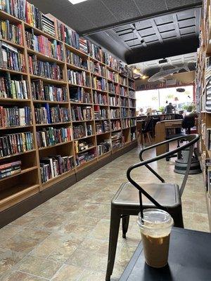 Books and coffee