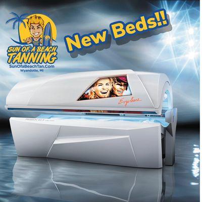 NEWS ALERT

‼‼NEW BEDS‼‼

We have updated all of our BRONZE level beds to give YOU a better tanning experience! #ergoline