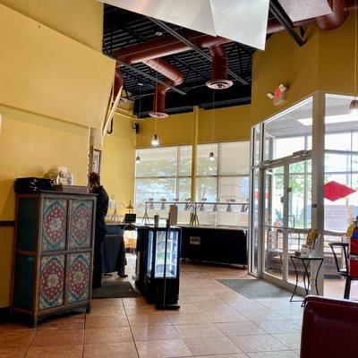 Front interior of the restaurant