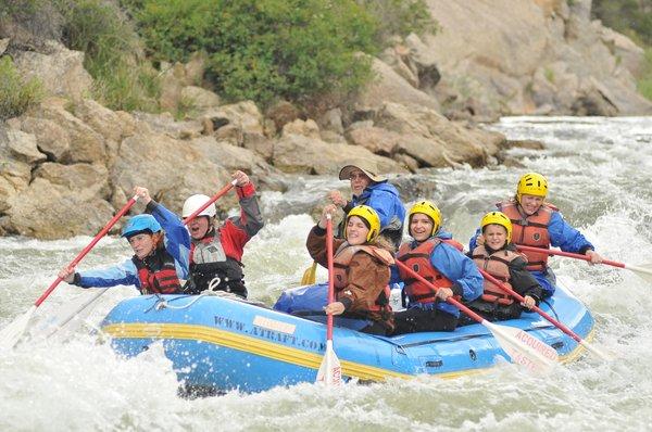 Chuck, the owner and operator of Acquired Tastes since 1986, still enjoys guiding customers down the Arkansas River!