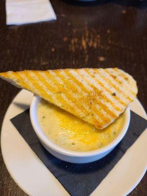 Broccoli Cheddar soup.