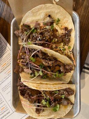 Steak tacos