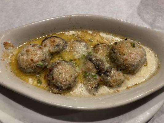 Crabmeat Stuffed Mushrooms