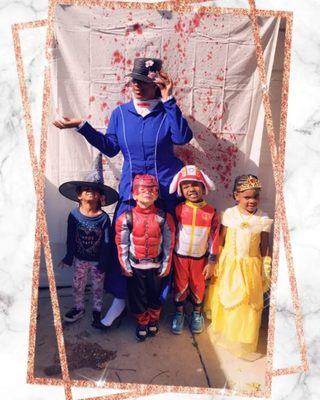 Mary poppins and her little crew