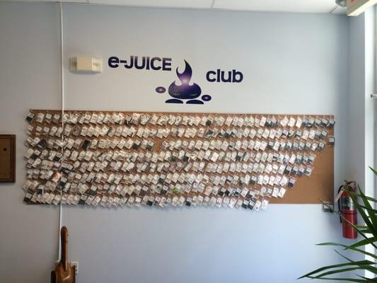 The e-juice club has great perks