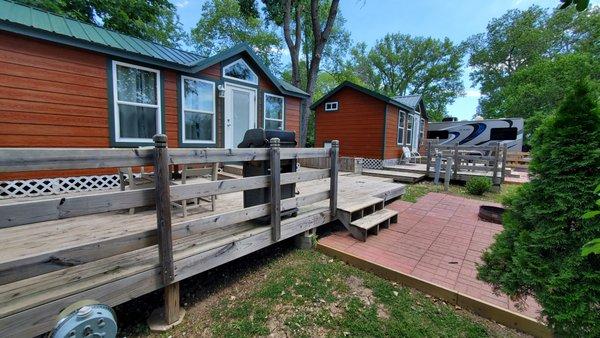 A few of our Deluxe Cabins for you Glampers!