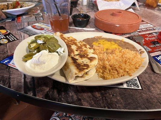 Chicken Fajita Quesadilla