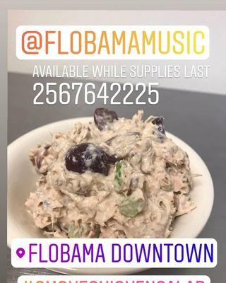 Available at limited times is FloBama Smoked Chicken Salad and it's awesome