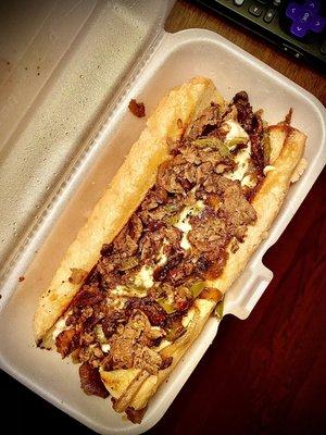 Flippin Super Steak Philly Sandwich