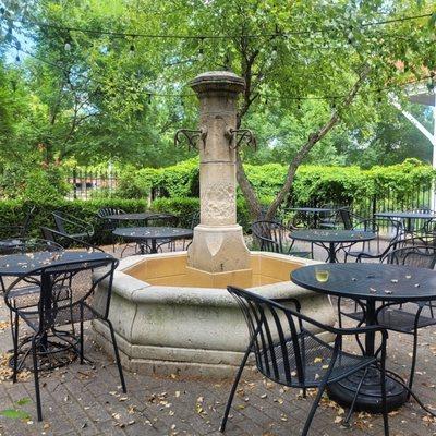 Courtyard patio