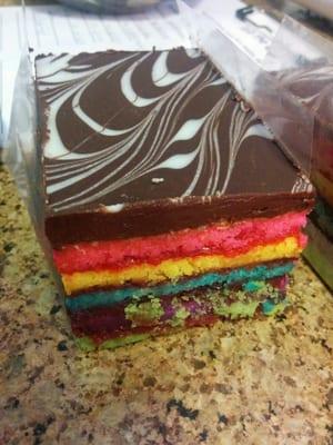 Rainbow cookies