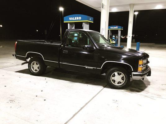 1996 silverado w/312k miles, trans rebuilt w/ shift kit and new motor and transmission mounts