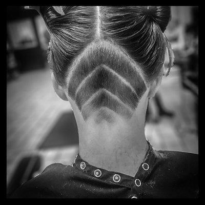 Undercut design by Keri Davis