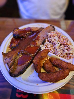 Lunch Brisket plate