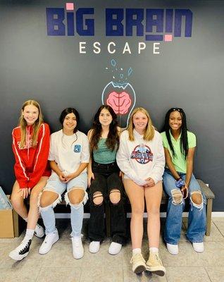 Escape room team!