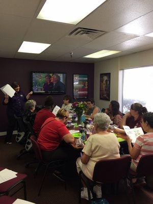 CAREGiver training class.