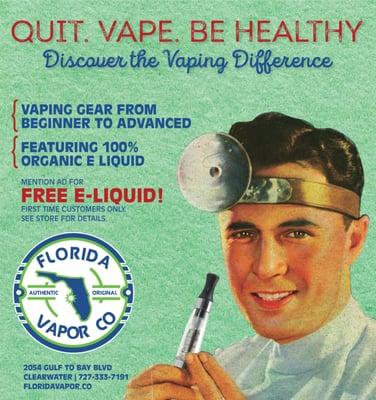 Quit. Vape. Be Healthy