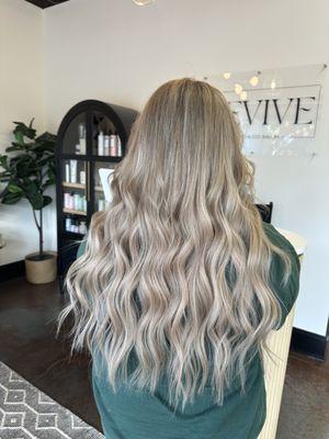 2 rows of custom 22" Revive Premium Hair Extensions