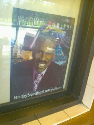 Steve Harvey is watching you eat fries at Jenkins