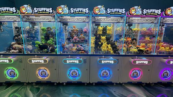 Take a look at our claw machines!