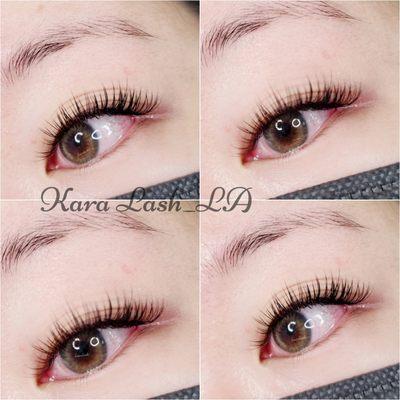 Soft lashes classic full set thin lashes C curl 10-13