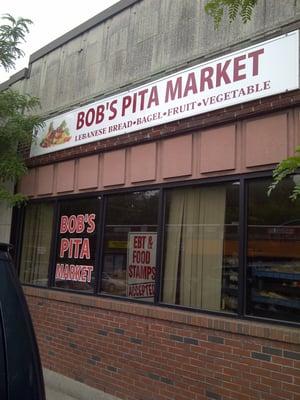 This place is really called "Bob's Pita Market" now.