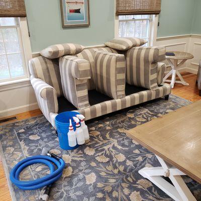 Carpet and upholstery steam cleaning in Lakeville Ma.