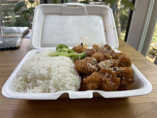 Sesame chicken